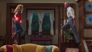In disney+'s wandavision, wanda (elizabeth olsen) and vision (paul bettany) find themselves in a disturbing situation. Wandavision Episode 5 Review Quicksilver Twist A Tease Spoilers Indiewire