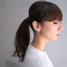 なりたい雰囲気別 ひとつ結び アレンジ8選 かっこいい ポニーテール ポニーテール 前髪 ストレート ポニーテール