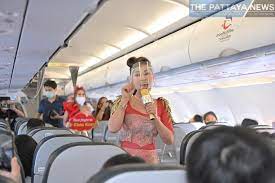 Thai Vietjet Has Surprise Yinglee Concert In The Sky On New Bangkok To Khon Kaen Route Khon Kaen Pattaya Bangkok
