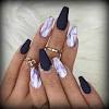 More images for black and purple nails designs » 1