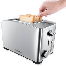 Freihafen Grille Pain En Acier Inoxydable 2 Tranches 800w Toster Avec 6 Niveaux De Brunissage Fonction De Decongelation Rechauffage Fixation Du Petit Pain Et Plateau Ramasse Miettes Amazon Fr Cuisine Maison