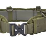 Cinturones tácticos personalizados ajustables de nylon para exteriores  estilo militar para hombres