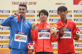 Italian wins olympic title in the searing heat of sapporo on thursday morning with silver and. Christopher Linke Massimo Stano Massimo Stano Photos Zimbio