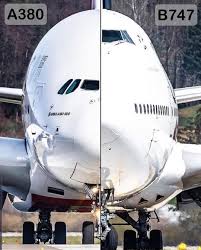 Rather, it is conceived as the s. A380 747 Side By Side Aviation