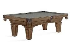 Allenton Rustic Dark Brown Pool Table