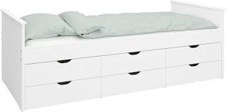 Das zeitlose design fügt sich harmonisch in den jeweiligen einrichtungsstil ein. Steens Bett Alba Mit Integrierten Schubladen Online Kaufen Otto