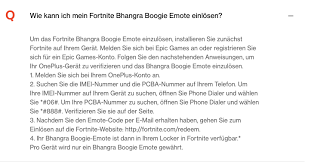 As the bhangra boogie emote in fortnite is limited to oneplus players only there are some restrictions as anyone using the oneplus one, oneplus 2, and oneplus x don't qualify for this supply. Fortnite Bringt Neuen Emote Fur Bestimmte Handynutzer Seid Ihr Dabei