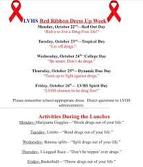 This trivia game includes 43 slides (4 categories with 8 questions each) as well as a tiebreaker question. Red Ribbon Week Is October La Vernia High School Facebook