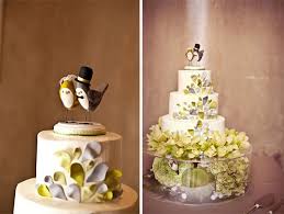 Real Wedding Ginger Adam S Modern Chic Boston Wedding Green Wedding Shoes Wedding Cake Birds Wedding Cake Toppers Bird Cake Topper Wedding