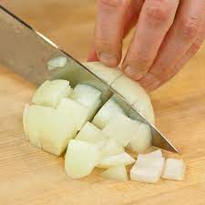 Beef stock how to coarsely chop an onion. How To Cut An Onion