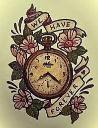Clock tattoos can be designed to represent this very understanding. Arte Decorativo Old Style Old School Clock Tattoo