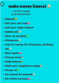 Winner of the benjamin franklin award. How To Make Money As A Teenager How To Images Collection