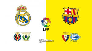 Real madrid beat villarreal cf with a double of karim benzema to win the 34th league title in the club's history #realmadridvillarreal matchday 37 laliga san. Barca Vs Osasuna Real Madrid Vs Villarreal Deux Matchs Au Destin Lie Le Nouveau Reporter