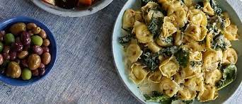 Recipes Chicken Mozzarella Tortelloni With Spinach And Cream Giovanni Rana Recipe Yummy Pasta Dish Tortelloni Tortelloni Recipes