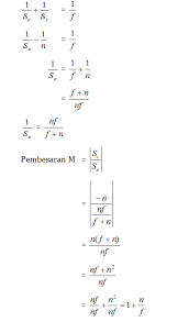 Rumus perbesaran sudut lensa cembung lup ketika mata berakomodasi minimum : Alat Optik Pengertian Rumus Fungsi Materi Sifat Kacamata