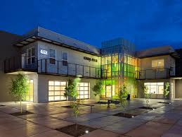 Each unit is a complete house feature, 2 bedrooms, living room, dining and kitchen and a shared bath. Two Storey Apartment Building Design House Storey