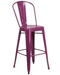 W 35.6cm x d 35.6cm x h 71.1cm grey barstool. 10 Colorful Bar Stools Your Kitchen Needs Colorful Metal Bar Stools