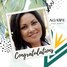 Congratulations @homegal_sellsaz Michelle Gallegos for your most recent  closing with Agave Title.