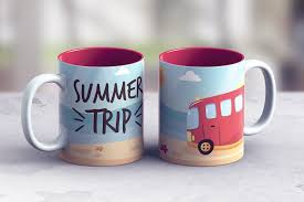 Full Wrap Mug Mockup Mugs Mockup Brochure Design Template