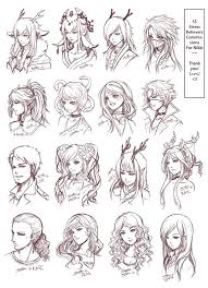 Oh Wow Another Hair Reference Sketch Head Art Drawings Sketches Sketches