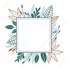 This banner is stitched by hand and is suitable for the beginner as well as the more experienced crafter. Banner Design Template With Floral Decoration Square Geometric Royalty Free Cliparts Vectors And Stock Illustration Image 127983627