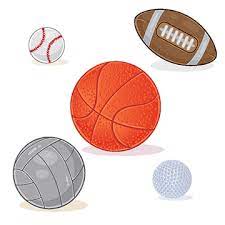 Set Of Sports Balls Isolated On White Background Sports Balls Clipart Ball Basketball Png And Vector With Transparent Background For Free Download Sports Balls Golf Logo Design Baseball Vector