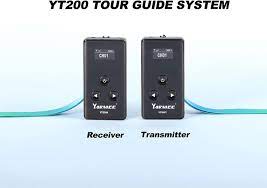 Amazon Com Yarmee New Upgrade Wireless Tour Guide System Microphone For Church Simultaneous Interpreting Teaching Conference Travel Translation Musical Instruments