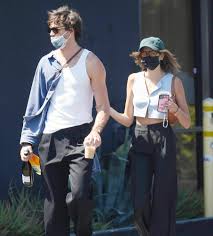 And for showing me what fashion is. Kaia Gerber And Jacob Elordi Have A Sweet Moment For Coordinating Couples During A Coffee Run