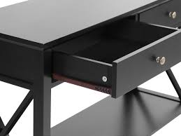 Konsole schwarz konsole halbrund bronze schwarz wandtisch metall schwarz, konsole schwarz this konsole schwarz graphic has 15 dominated colors, which include white, mine shaft, dim. Konsolentisch Schwarz 2 Schubladen Avenue Beliani Ch