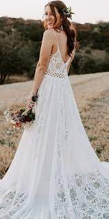 24 Lace Boho Wedding Dresses To Inspire You Wedding Dresses Guide Backless Wedding Dress Boho Wedding Dress Lace Wedding Dresses