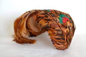Vintage Pheasant Feather Hat C 1940 Original Chapeaux Louise Feather Hat Hats Pheasant Feather