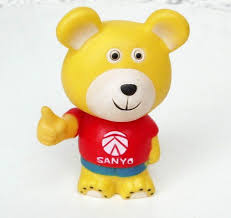 Bar Gelb Original Werbefigur Sanyo 70 80er Figur Puppen Bar