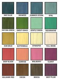 Woodoc Colours Colour Chart Woodoc Wood Diy Woodwork