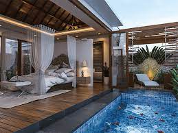 Taman gaya bali tropis tukang taman bandung via tukangtamanbandung09.blogspot.com. Bagaimana Cara Memadukan Arsitektur Rumah Bali Dengan Gaya Modern Arsitag