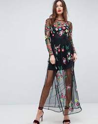 Check spelling or type a new query. Embroidered Flower Mesh Dress Off 76 Medpharmres Com