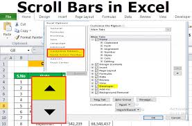 Scroll Bars In Excel Uses Examples How To Create A
