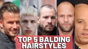 However, if you choose the right hairstyle, it can make your hair look thicker on top as well as help reduce the appearance of receding hairlines. Hairstyles For Balding Men Our Top 5 Youtube