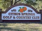 Citrus Springs Golf & Country Club in Citrus Springs, Florida ...