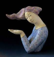 Sculptures Elizabeth Price Ceramic Sculpture Ceramic Sculpture Figurative Artist Paper Clay Art