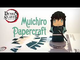 Demon slayer muichiro tokito cute. Demon Slayer Muichiro Tokito Papercraft Kimetsunoyaiba