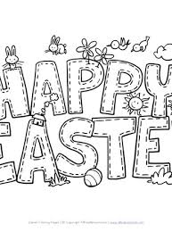 We highlighted this easter craft along with some other fun kids craft in our april crafts for kids along with our 101+ easy craft ideas for kids. Happy Easter Coloring Page All Kids Network