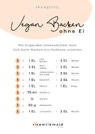 Wir empfehlen ihnen, apfelmus selbst herzustellen. Pflanzlicher Ei Ersatz Vegan Backen Ricemilkmaid