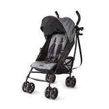 Amazon Com Summer 3dlite Convenience Stroller Matte Gray Lightweight Umbrella Stroller With Oversized Canopy Extra Large Storage And Compact Fold Baby
