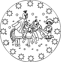 Aki Marton Napjan Libat Nem Eszik Egesz E Ven At Ehezik Tartja A Mondas A Marton Napi Keszulode Mandala Zum Ausdrucken St Martin Ausmalbild Ausmalen