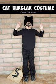 Cat Burglar Costume Burglar Costume Cat Costume Diy Diy Costumes Kids Boys