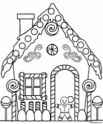 Printable Gingerbread House Coloring Pages For Kids Christmas Coloring Sheets Free Christmas Coloring Pages Christmas Coloring Books