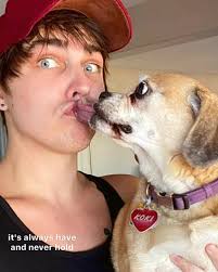 RIP KOKI (Colby's childhood dog..) #restinpeacekoki #rip #dog  #colbybrockedits #colbybrock #fyp #edit #sad