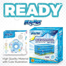Tapi pastikan, produk yang anda beli tersebut, berkualitas, terutama dari segi desain dan bahan yang digunakan. Kolam Baby Spa Bayi Kotak Playmax Baby Spa Pool 143cm Shopee Indonesia