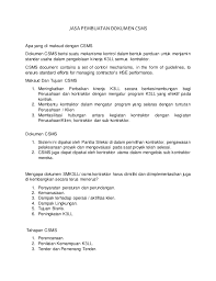 Pada draf dokumen 1 yang saya bagikan ini contoh untuk mi, namun insya allah bisa juga digunakan untuk jenjang mts dan ma, silahkan dikembangkan dan. Contoh Dokumen Csms I Jasa Sertifikasi Dokumen Csms Telp 0813801 63
