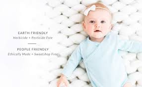 Colored Organics Unisex Baby Organic Cotton Bodysuit Long Sleeve Infant Onesie